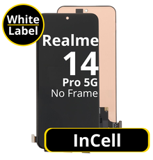 LCD InCell No Frame For Realme 14 Pro 5G White Box