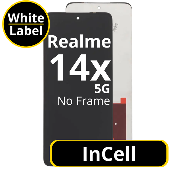 LCD InCell No Frame For Realme 14X White Box