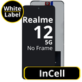 LCD InCell No Frame For Realme 12 5G White Box