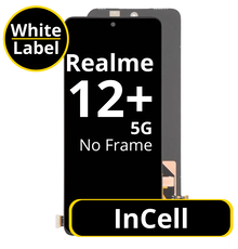 LCD InCell No Frame For Realme 12 Plus 5G White Box