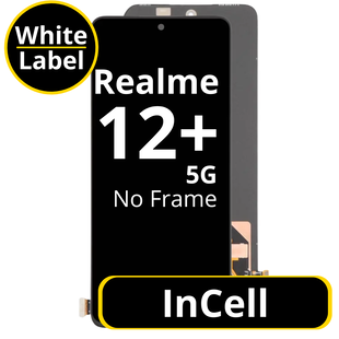LCD InCell No Frame For Realme 12 Plus 5G White Box