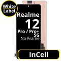 LCD InCell No Frame For Realme 12 Pro / Pro + 5G White Box