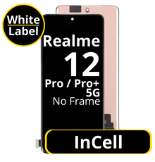 LCD InCell No Frame For Realme 12 Pro / Pro + 5G White Box