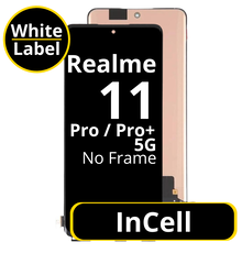 LCD InCell No Frame For Realme 11 Pro / Pro + 5G White Box