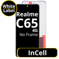 LCD InCell No Frame For Realme C65 4G White Box