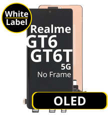 LCD OLED No Frame For Realme GT 6 / GT 6T 5G White Box