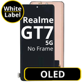 LCD OLED No Frame For Realme GT 7 5G White Box