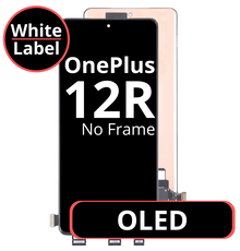 LCD OLED No Frame For OnePlus 12R White Box