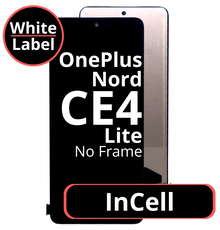 LCD InCell No Frame For OnePlus Nord CE4 Lite White Box