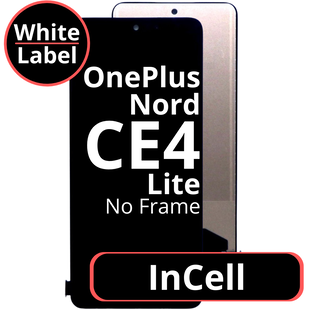 LCD InCell No Frame For OnePlus Nord CE4 Lite White Box