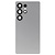 Back Cover with Camera Lens for Samsung S25 Ultra Titanium White / Silver Non Original