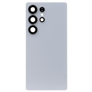 Back Cover with Camera Lens for Samsung S25 Ultra Titanium Silver / Blue Non Original