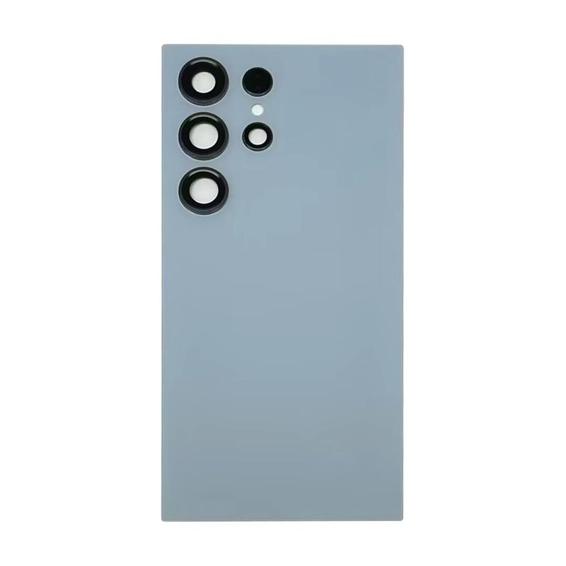 Back Cover with Camera Lens for Samsung S24 Ultra Titanium Blue Non Original