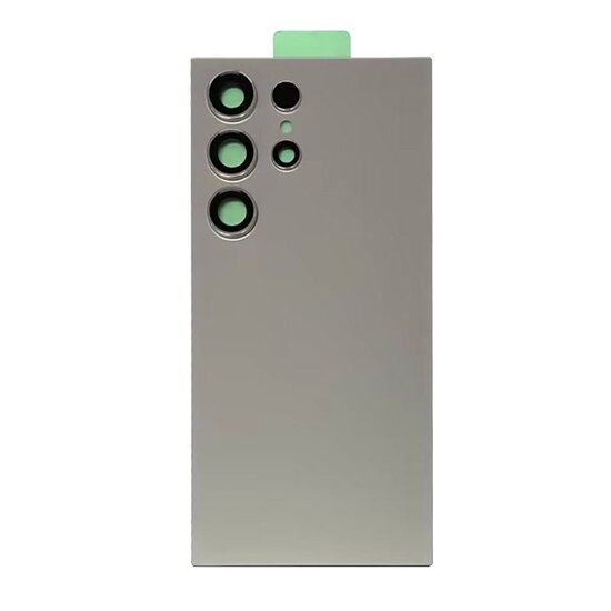 Back Cover with Camera Lens for Samsung S24 Ultra Titanium Gray Non Original