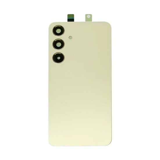 Back Cover with Camera Lens for Samsung S24 Plus Amber Yellow Non Original