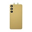 Back Cover with Camera Lens for Samsung S24 Plus Sandstone Orange Non Original