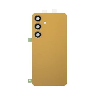 Back Cover with Camera Lens for Samsung S24 Sandstone Orange Non Original
