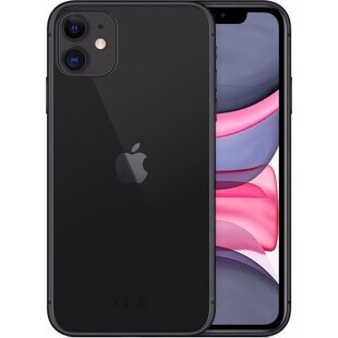 Used IPhone 11 64 GB Black  C Grade