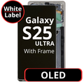 LCD OLED For Galaxy S25 Ultra Grey With Frame Not Original White Box