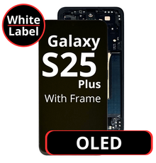 LCD OLED For Galaxy S25 Plus Black Blue With Frame Not Original White Box