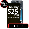 LCD OLED For Galaxy S25 Plus Ice Blue With Frame Not Original White Box