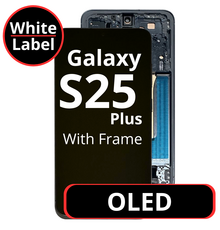 LCD OLED For Galaxy S25 Plus Ice Blue With Frame Not Original White Box