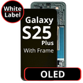 LCD OLED For Galaxy S25 Plus Mint With Frame Not Original White Box