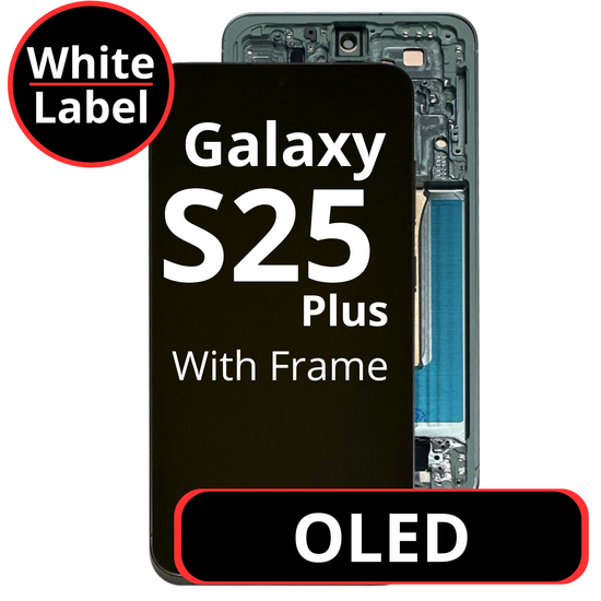 LCD OLED For Galaxy S25 Plus Mint With Frame Not Original White Box