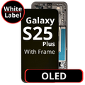 LCD OLED For Galaxy S25 Plus Pink Gold With Frame Not Original White Box
