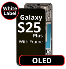 LCD OLED For Galaxy S25 Plus Pink Gold With Frame Not Original White Box