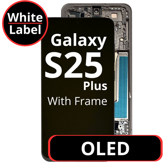 LCD OLED For Galaxy S25 Plus Pink Gold With Frame Not Original White Box