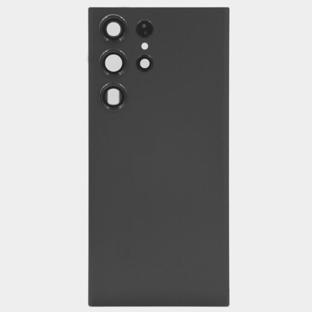 Back Cover with Camera Lens for Samsung S23 Ultra Black Non Original