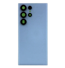 Back Cover with Camera Lens for Samsung S23 Ultra Sky Blue Non Original