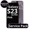 LCD Samsung Galaxy S23 Plus S916B GH82-30476D Pink Service Pack