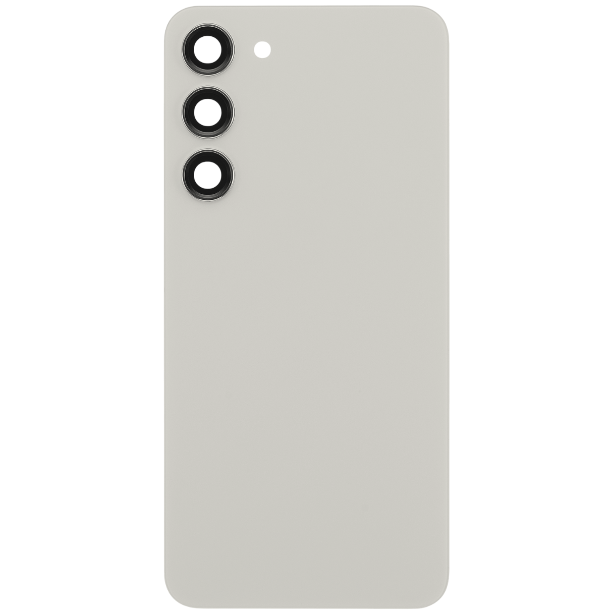 Back Cover with Camera Lens for Samsung S23 Plus Cream Non Original