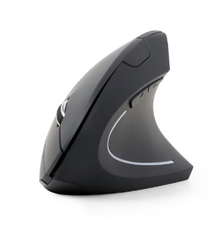 Gembird Ergonomic 6-button wireless optical mouse, black