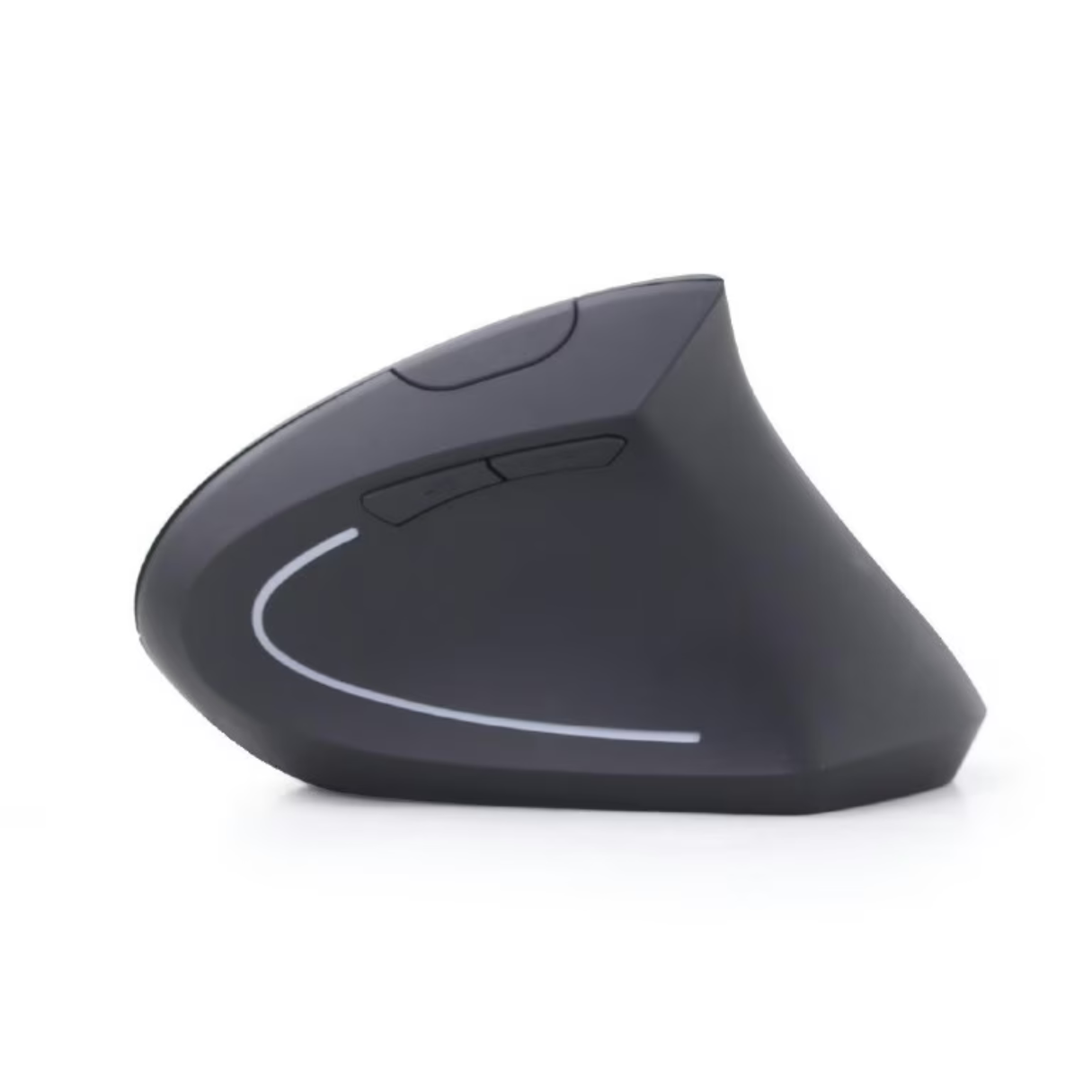 Gembird Ergonomic 6-button wireless optical mouse, black, foto 2 van 4