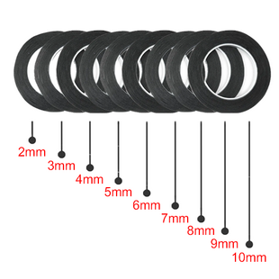 10mm Double Sided Adhesive Tape - Black S+