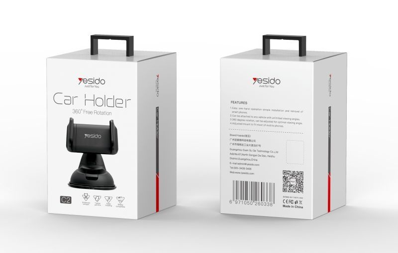 Yesido 360 Rotation Car Holder C2, foto 4 van 4