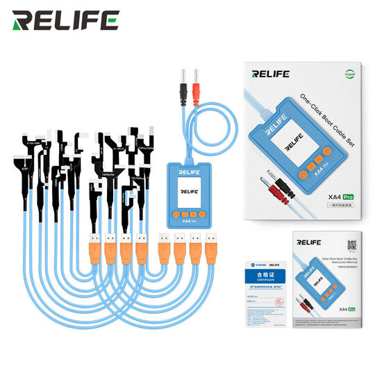 RELIFE XA4 Pro IP8-16PM One-touch power on power cable