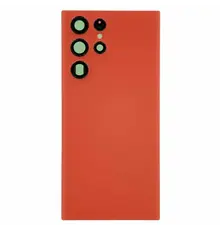 Back Cover with Camera Lens for Samsung S22 Ultra Red Non Original