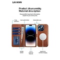 Lavann 2 in 1 Magnetic Leather Bookcase Galaxy A26