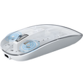 Wireless Transparent Housing Mouse MS-038B Black