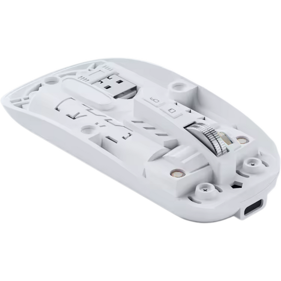 Wireless Transparent Housing Mouse MS-038B Black