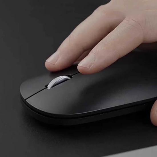 Wireless Ergonomic Mouse  Black