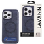 Lavann Leather back Cover with Magnetic / Table stand For IPhone 16 Pro Max