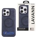 Lavann Leather back Cover with Magnetic / Table stand For IPhone 12 / 12 Pro