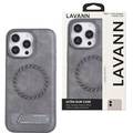 Lavann Leather back Cover with Magnetic / Table stand For IPhone 12 / 12 Pro