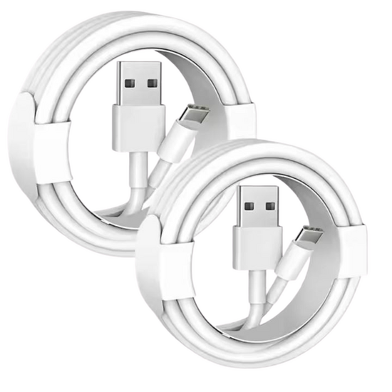 USB To USB-C CABLE 1M Round White
