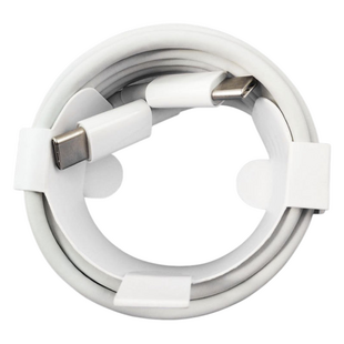 USB-C To USB-C CABLE 1M Round White